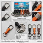 (9906) METAL HOOK KEYCHAIN FOR CAR & BIKE (PACK OF 10) - Image 2