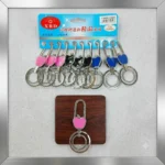 (6022) METAL HOOK KEYCHAIN FOR CAR & BIKE (PACK OF 10)