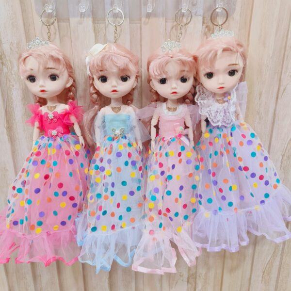 BIG FACE MUSIC FROCK DOLL ( In one pkt 4 pcs )