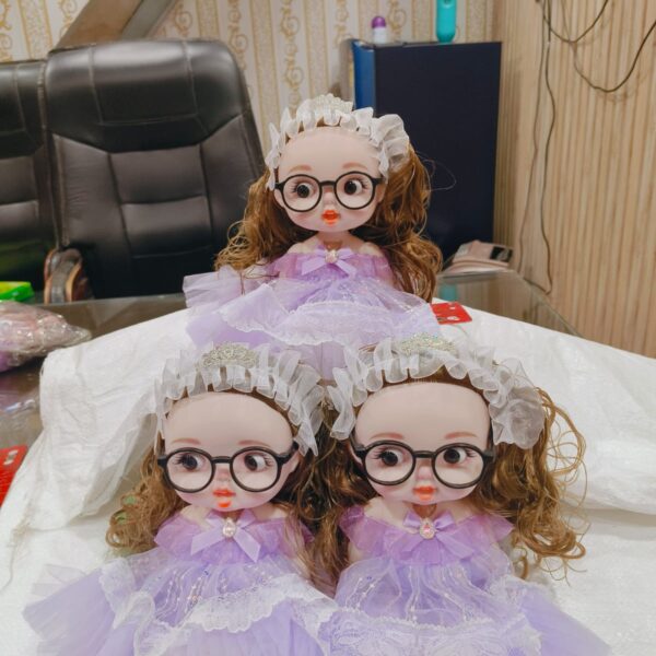 FROCK MUSIC CHASMA DOLL ( In one pkt 3 pcs )