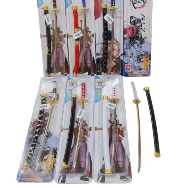 25 CM PUSH BUTTON KATANA  ( In one pkt 10 pcs )