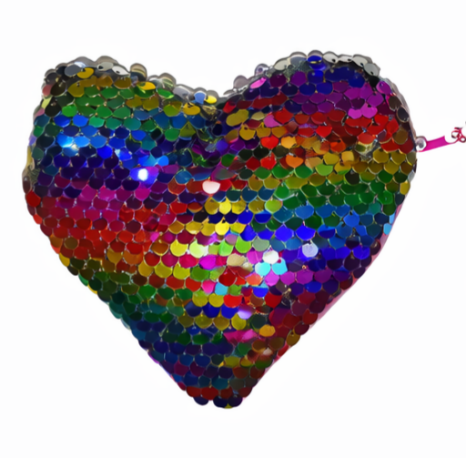 JARI HEART PURSE (PACK OF 12)