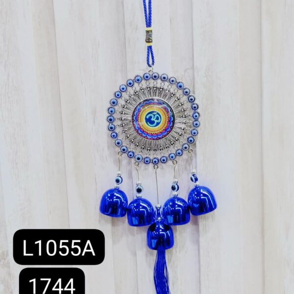 (L1055A) EVIL EYE KEYCHAIN & HANGING ( In one pkt 5 pcs )