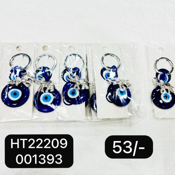 (HT22209) EVIL EYE KEYCHAIN & HANGING ( In one pkt 12 pcs )
