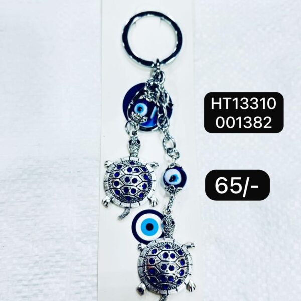 (HT13310) EVIL EYE KEYCHAIN & ( In one pkt 12 pcs )