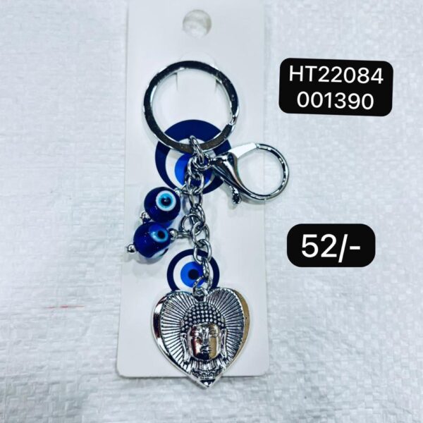 (HT22084) EVIL EYE KEYCHAIN & HANGING ( In one pkt 12 pcs )