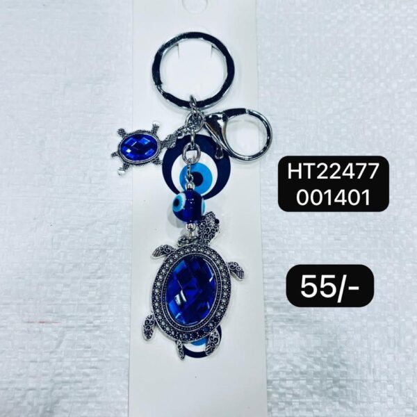 (HT22477) EVIL EYE KEYCHAIN & HANGING ( In one pkt 12 pcs )