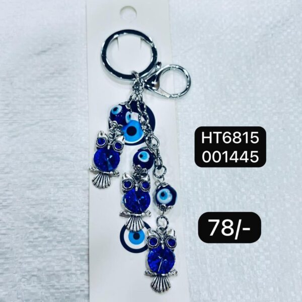 (HT6815) EVIL EYE KEYCHAIN & HANGING (In one pkt 12 pcs )