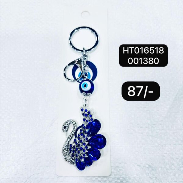 (HT016518) EVIL EYE KEYCHAIN & HANGING ( In one pkt 12 pcs )