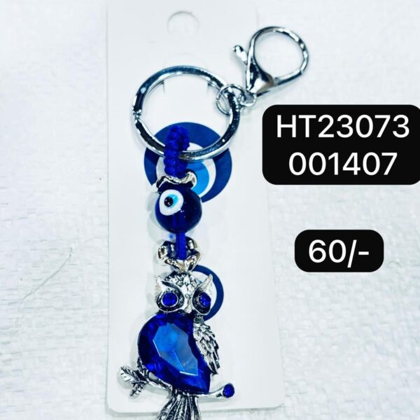 (HT23073) EVIL EYE KEYCHAIN & HANGING ( In one pkt 12 pcs )