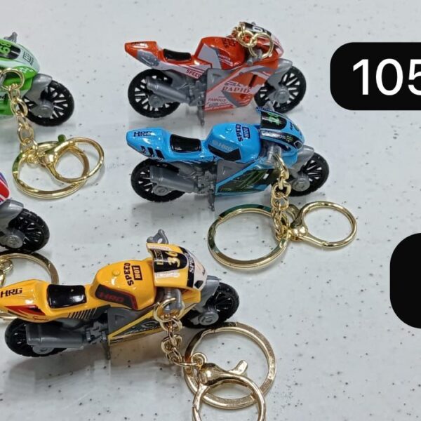 (1053-1 ) BIKE KEYCHAIN ( In one pkt 6 pcs )