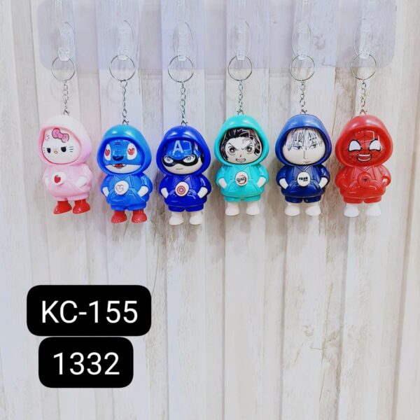 (KC-155) FACE CHANGE KEYCHAIN ( In one pkt 12 pcs )