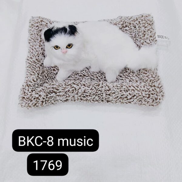 (BKC-8) DESK BOARD MUSIC CAT ( In one pkt 3 pcs )