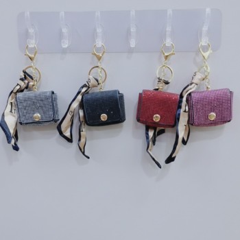 (11224-13) COIN PURSE KEYCHAIN ( In one pkt 12 pcs )