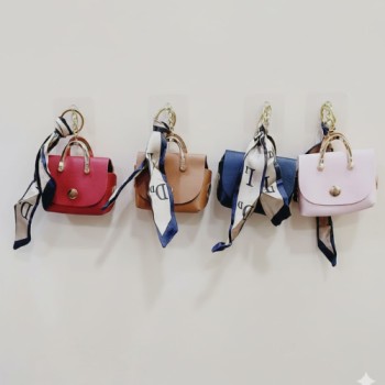 (11224-15) COIN PURSE KEYCHAIN ( In one pkt 12 pcs )