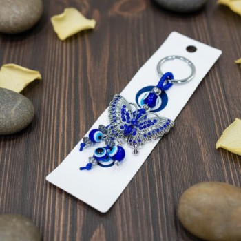 (HT24073) EVIL EYE KEYCHAIN & HANHGING ( In one pkt 12 pcs )