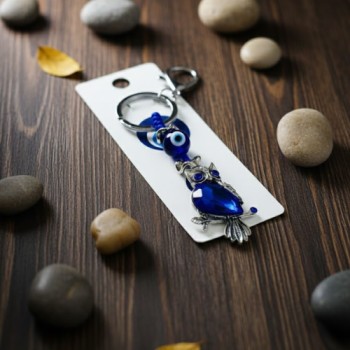(HT23073) EVIL EYE KEYCHAIN & HANGING ( In one pkt 12 pcs )