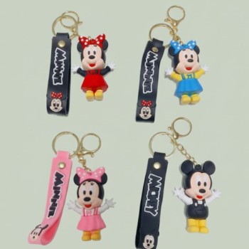 MICKEY "PVC" KEYCHAIN GOLDEN HOOK