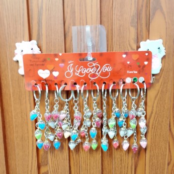 LICHI 4 BALL KEYCHAIN (In one pkt 12 pcs)