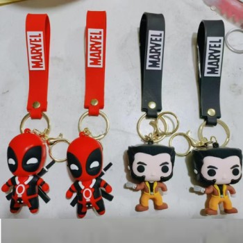 MIX "PVC" KEYCHAIN GOLDEN HOOK