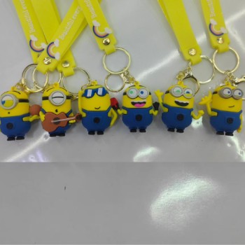 MINION "PVC" KEYCHAIN GOLDEN HOOK