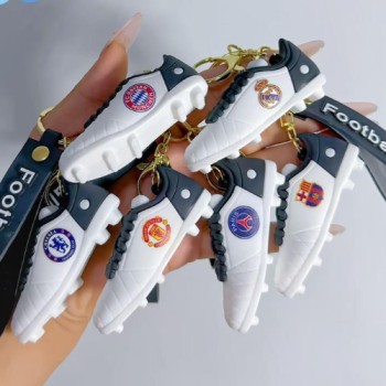 SHOSE "PVC" KEYCHAIN GOLDEN HOOK