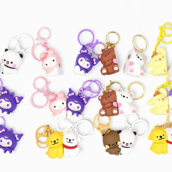 MAGNETIC DUO KEYCHAIN (PACK OF 12)