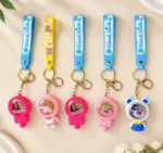 CHARACTER CHARM SILICONE KEYRING (PACK OF 12)