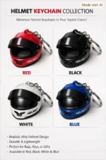 LED LIGHT HELMET KEYCHAIN(PACK OF 12) - Image 5