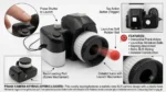MINI DSLR PRANK CAMERA - COMES WITH BULLETS (PACK OF 6) - Image 2