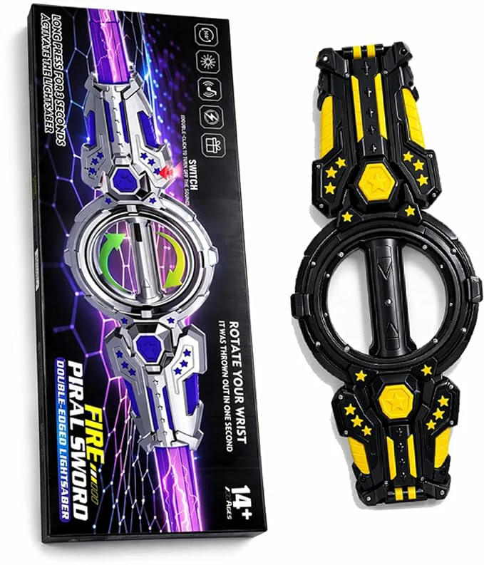 71FEuFXTsrL._SX679_ DUAL SPINNING LIGHTSABER 1 PIECE - Image 1