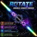 DUAL SPINNING LIGHTSABER 1 PIECE - Image 3