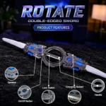 DUAL SPINNING LIGHTSABER 1 PIECE - Image 6